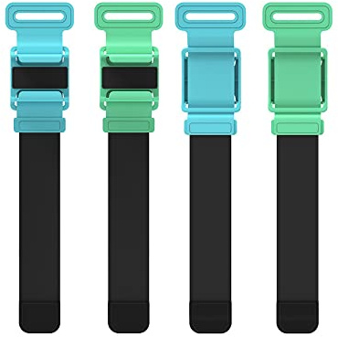 Für Switch linker und rechter kleiner Griff Handschlaufe + Beinschlaufe Set OLED-Griff verstellbare Sportgurte Zubehör