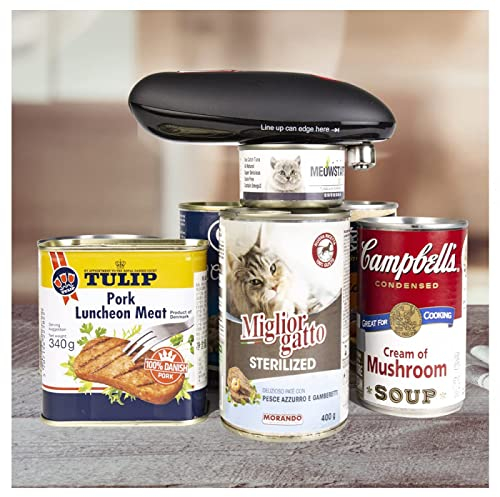 Weysat Ouvre Boite De Conserve Electrique, L'Interrupteur Automatique à Une Touche Ouvre-BoîTe éLectrique Automatique, Utiliser pour Le Restaurant à Domicile