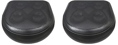 2 set of Spa Booster Seat Pad Inflatable Hot Tub Pillow Black Mesh Surface