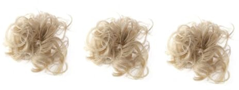 MAGICLULU 3St Haarverlängerung Brötchen perücken perrücke haaraccessoires haar zubehör Haarstyling the wig toupet Perücke Brötchen Erweiterungsbrötchen wellig verlängern q5