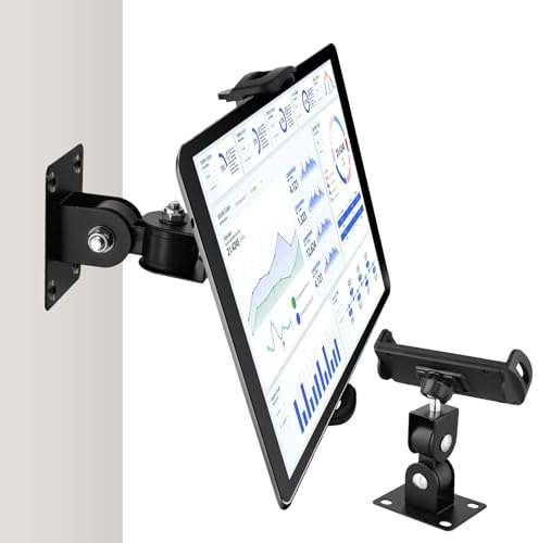 Schwenkbare Tablet-Wandhalterung, Telefonhalterung Armhalterung Kompatibel Mit Geräten Mit 11,94-32,76 cm, Einschließlich Ipad Pro Mini Air Smartphone E-Reader