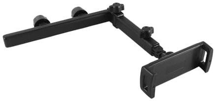 Ieron Soporte para reposacabezas de Tableta para automóvil con Brazo Plegable y rotación de 360 Grados,Soporte para Asiento Trasero Adecuado para soportar Dispositivos electrónicos de 6 a 15 Pulgadas