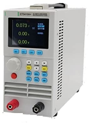Comprobador de Baterias, Carga electrónica de CC programable ET54 + conexión USB medidor de canal único/doble probador de capacidad de batería pantalla de 2,8 pulgadas,battery tester(ET5420A Plus)