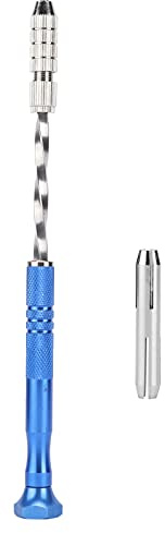Taladro giratorio manual, tornillo de banco, reparación de relojes profesional, taladro manual, joyería, aleación DIY