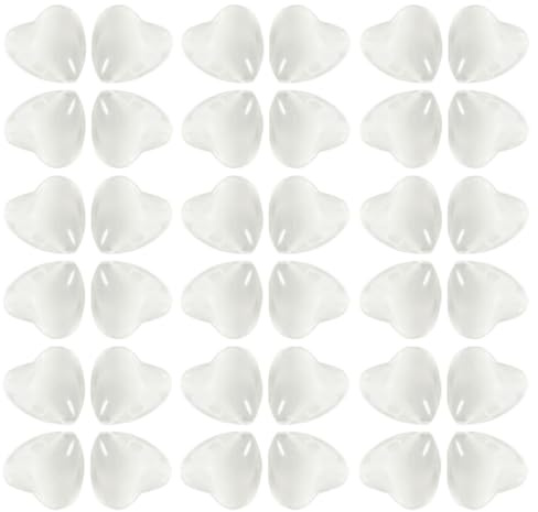 Présentoir de Couleurs à Ongles en Verre Cristal, 100 Pièces | Double Face, Salon Professionnel, pour Vernis et Motifs Nail Art, Blanc, Accessoires de Présentation