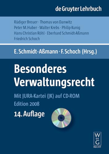 Besonderes Verwaltungsrecht (De Gruyter Lehrbuch)