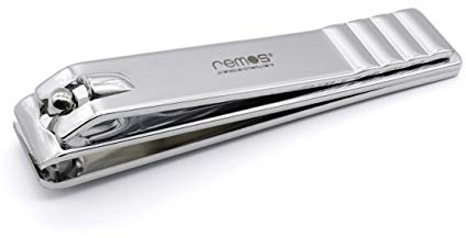 REMOS Finger- & Fußnagelknipser mit gerader Klinge aus gehärtetem Stahl 8 cm