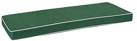Alfresia 2 Seater Garden Bench Replacement Cushion | 8cm foam filling with breathable water resistant polyester cover and piped edges