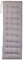 Brandsseller Cuscino da Banco 120x40x4 cmCuscino da seduta Imbottitura per Panca con Cinghie di Fissaggio Cuscino da seduta trapuntato per interni ed esterni - Grigio Chiaro