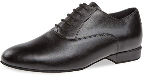 Diamant Hommes Chaussures de Danse 180-075-028 - Cuir Noir - 2 cm Standard [UK 11]
