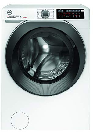 Hoover H-WASH 500 HDQ 496AMBS Waschtrockner / 9 kg Waschen / 6 kg Trocknen / 1400 U/Min. / Eco-Power Inverter Motor/Power Care System/ActiveSteam Dampffunktion/Aquastop/WLAN