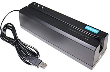 MSR605X Lecteur de cartes USB 3 pistes Compatible avec MSR206 MSR605 MSR606