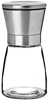 Galicja Molinillo de pimienta/salero – Molinillo de chili – Grinder pequeño – Molinillo de especias – Molinillo de especias – Molinillo de sal y pimienta pequeño – Salt and Pepper Grinder