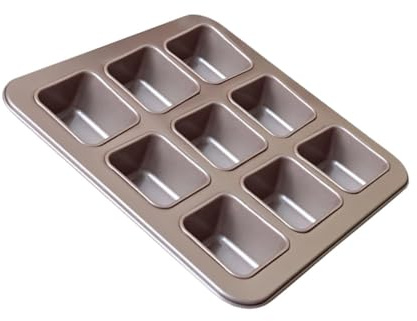 LIFKOME Square Baking Pan Non-Stick Cake Tins Safe for Baking for Professionals