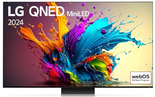 LG TV QNED MiniLED 4K 2024 | 65QNED91T | 65'' (164 cm) | QNED | Processeur α8 AI 4K | Alexa
