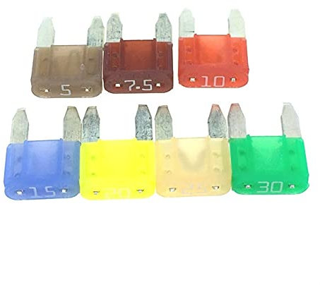 sicherungen 10 STÜCKE auto sicherungen 2A 3A 5A 7,5A 10A 15A 20A 25A 30A sicherungen(Color:15a)