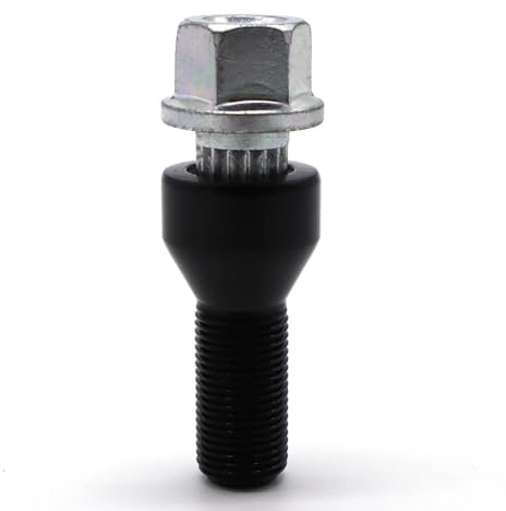 WTIXCRQ Radbolzen Radschraube Kompatibel Mit 325 328i 525i 528i Auto-Radschrauben Und -Muttern M12x1,5 Autozubehör 36136786419 801700201 5 Stück
