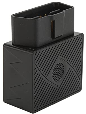 Tbest OBD Dispositif De Suivi LBS GSM SMS GPRS Véhicule Localisateur en Temps Réel De Voiture Tracker avec Alarme pour Enfants Personnes Âgées Asset Protection Noir ABS