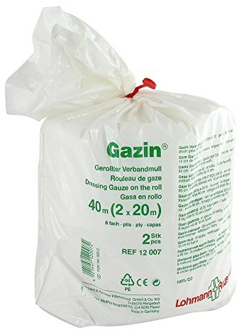 Gazin Verbandmull 10 cmx40 m 8fach, 1 St