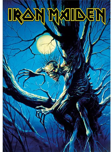 HappyFans Iron Maiden Postcard Fear Of The Dark 10.5 cm x 15 cm