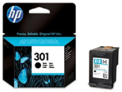 CH561EE#301 HP Ink Crtrg 301 Schwarz HP 301 Tintenpatrone. Blister. Für Deskjet, Officejet.