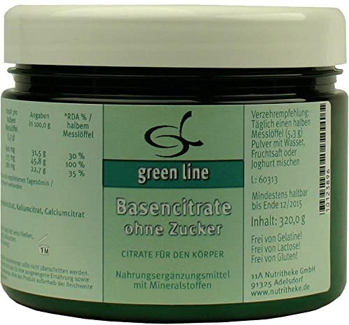 BASEN CITRATE N ohne Zucker Pulver 320 g