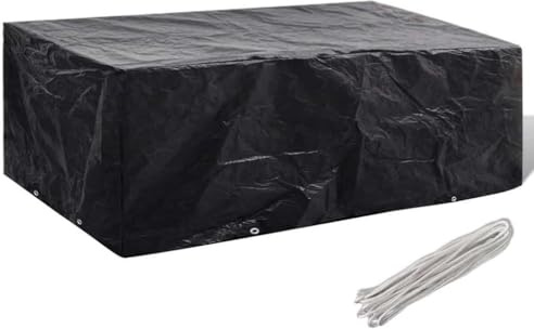 vidaXL Funda Cubierta Protectora Muebles de Jardín 8 Ojales Toldo Mobiliario
