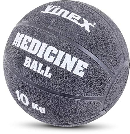Robuster Medizinball aus Gummi | mit Ventil | 1 kg bis 13 kg | Gewichtsball | Fitnessball | Sportball | Gewichte