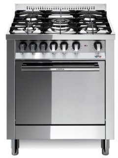 CUCINA 70CM 4F/GAS+TR.COR.F.GAS VEN.66LT MAXIMA IX
