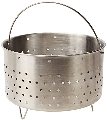 IBILI 743221 Einsatzkorb für Dampfkochtopf, 21 cm, Edelstahl, Silber, 21 x 21 x 12 cm