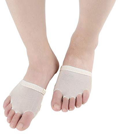 EXCEART Zehenschutz Polster Für Ballett Und Tanz 1 Paar Flexibles Vorderfußpolster Für Gymnastik Bauchtanz Und Sportliche Aktivitäten Komfortabler Fußschutz
