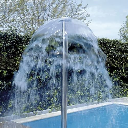 Suinga Seta INOX d'eau pour piscine de Ø 285 mm en acier inoxydable AISI-316 poli.