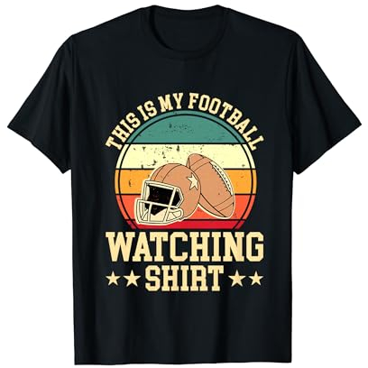 This Is My Football Watching Shirt T-Shirt