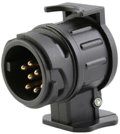 M.A.D 13 TO 7 PIN TRAILER TRUCK ELECTRIC TOWING CONVERTER TOW BAR PLUG ADAPTER SOCKET 6005B