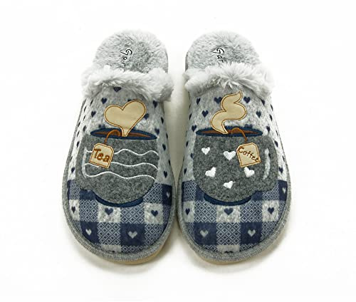 Garzón - Zapatilla CASA P479.279 para: Mujer Color: Gris Talla: 39