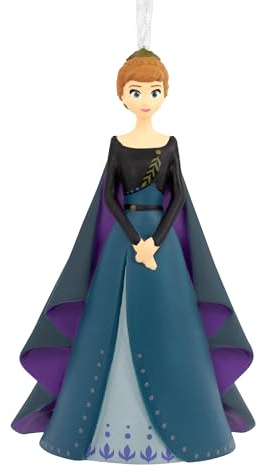 Hallmark Anna Ornement, La Reine des Neiges 2 Décoration de Sapin, Ornement à Suspendre, Ornement de Noël à Suspendre, Cadeaux pour Noël