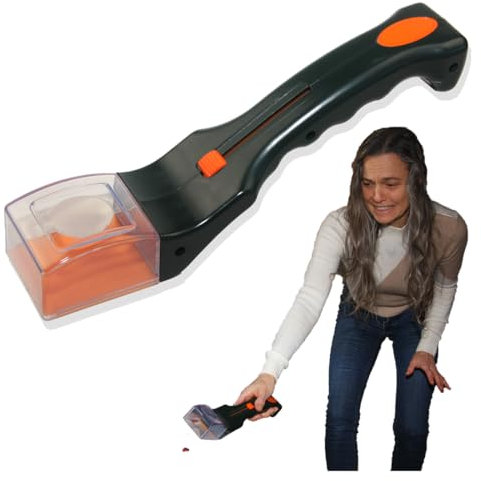 Easy Magnifier Trappola per insetti vivi con Lente d'ingrandimento 5X; Cattura ragni, vespe, scarafaggi, scarafaggi senza prodotti chimici e veleni, Semplicemente cattura-orologio-rilascio