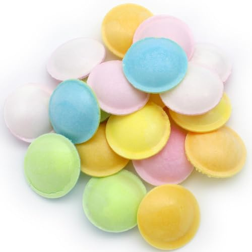 Flying Saucer Sweets 100g – Retro Vegan Candy in Resealable Grip-Lock Bag, Assorted Apple, Strawberry, Orange, Lemon Flavours – Gluten-Free Pick & Mix for Parties, Gifts, Sharing – Sour UFO Treats