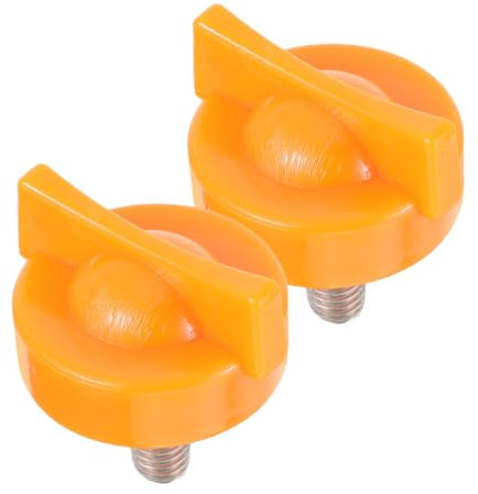 UKCOCO 2pcs Plastic Orange Juicer Squeezer Screws Essential Component for Citrus Press Juicer Handheld Manual Fruit Juice Extractor