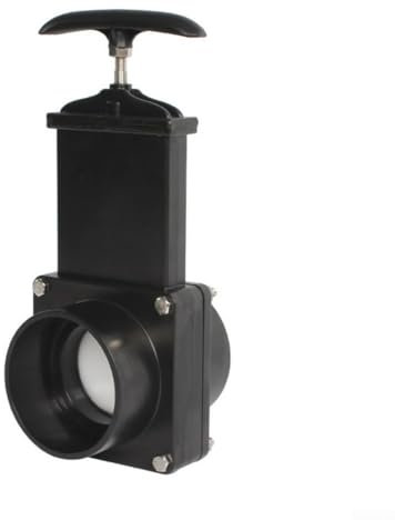 FACULX Valvola di scarico del rimorchio di modifica del camper, valvola di scarico del serbatoio dei rifiuti dell'acqua da 50 mm, valvole di scarico per sistemi di pressione del vuoto (50 mm)