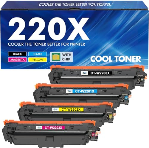 220X 220A Toner Compatible for HP 220X Toner MFP 4302dw 4302fdw With Chip