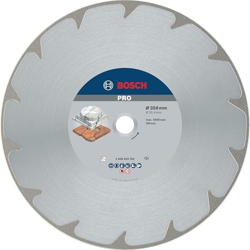 Bosch 2608602702 Disque à tronçonner diamanté best for marble 350 x 25,40 x 2,6 x 5 mm