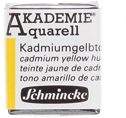 Schmincke AKADEMIE Aquarelle - Jaune Cadmium ton - 1/2 godet