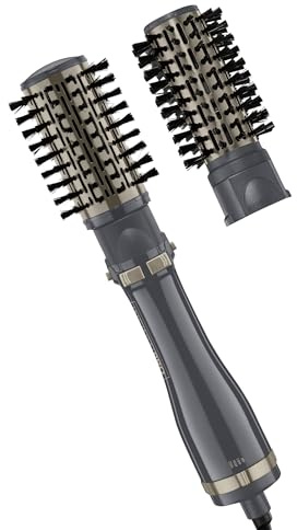 INFINITIPRO BY CONAIR Hot Air Styling Brush Set with 2-Inch and 1.5-Inch Bristles