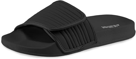 Kilter Women's Nova Cushioned Slip-On Summer Slider Sandal with Adjustable Strap