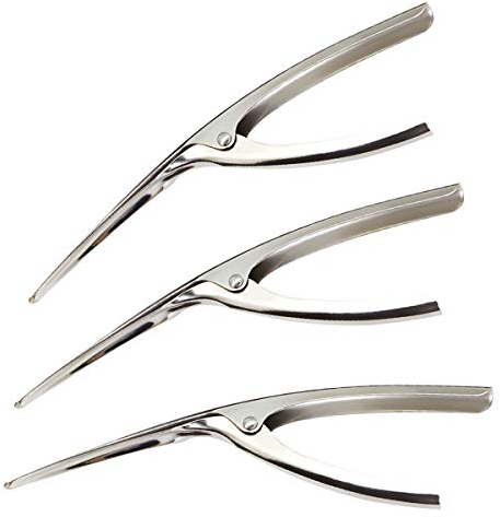 Shrimp Prawn Peeler Shrimp Peeling Tool Shrimp Cleaner Knife Premium Stainless Steel Prawn Peeling Device Kitchen Tools,Pack of 3