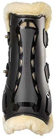 Back on Track Welltex® Tendon Boots Air Flow mit Fell schwarz