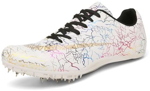 Leichtathletik-Sprint-Spikes,Neue Leichtathletikschuhe,Leichte Professional Sportschuhe,8 Nägel Leichtathletik-Spikes,Outdoor Sport Athletics Spikes Trainingsschuhe,Für Männer Frauen Und Jugend