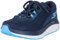 Skechers Gravlen Hi, Stivaletto Bambine e Ragazze, Argento Nero, 4 UK Child