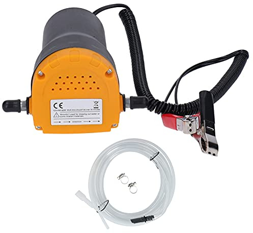 Tyenaza Car Engine Oil Pump Electric Self Priming Oil Pump Fuel Transfer Suction Pump 12V